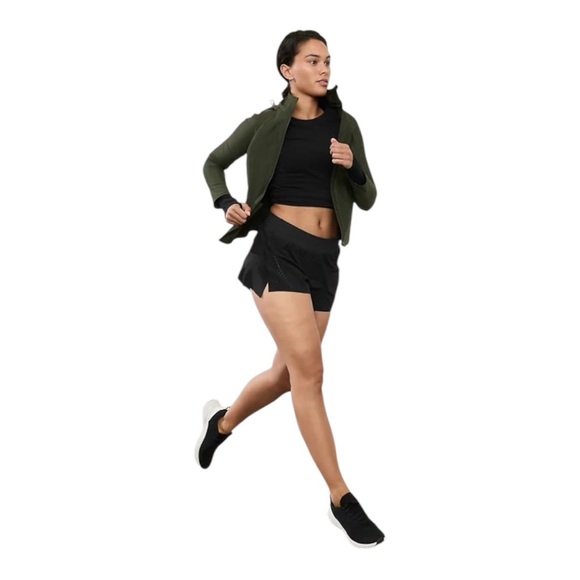 Athleta Fast Route Mid Rise Lasercut Run Short | NWT - Picture 1 of 14